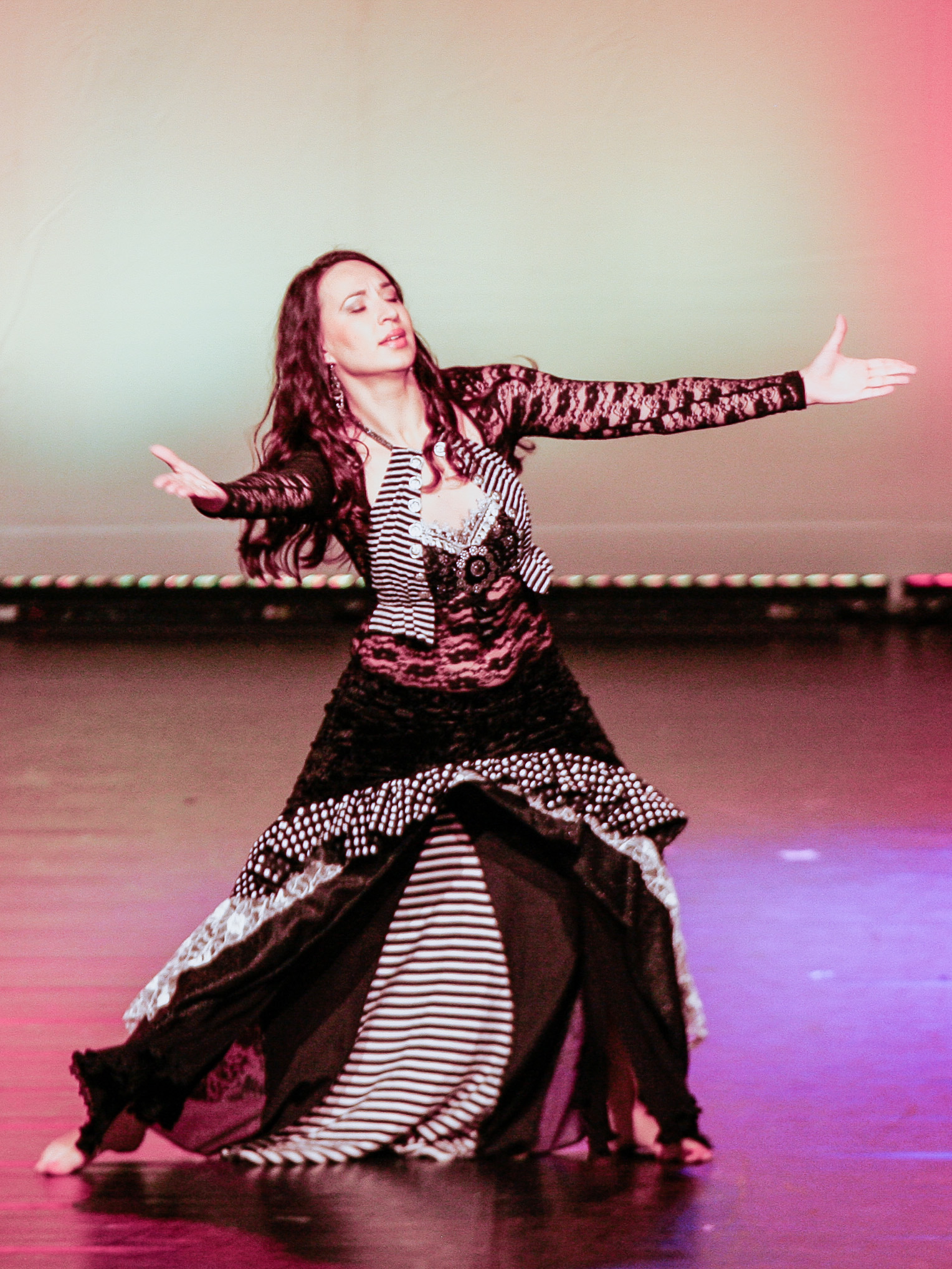 Beatrice Metzler performing Contemporary Fusion on stage